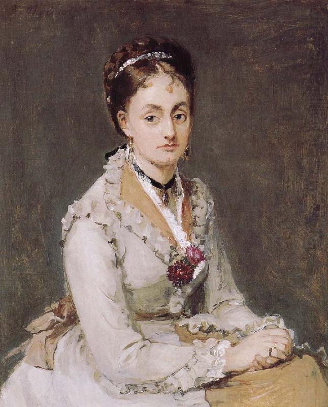 The Artist-s sister, Berthe Morisot